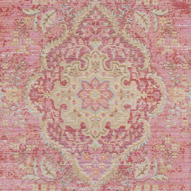 Pink Traditional Area Rug - AR6329