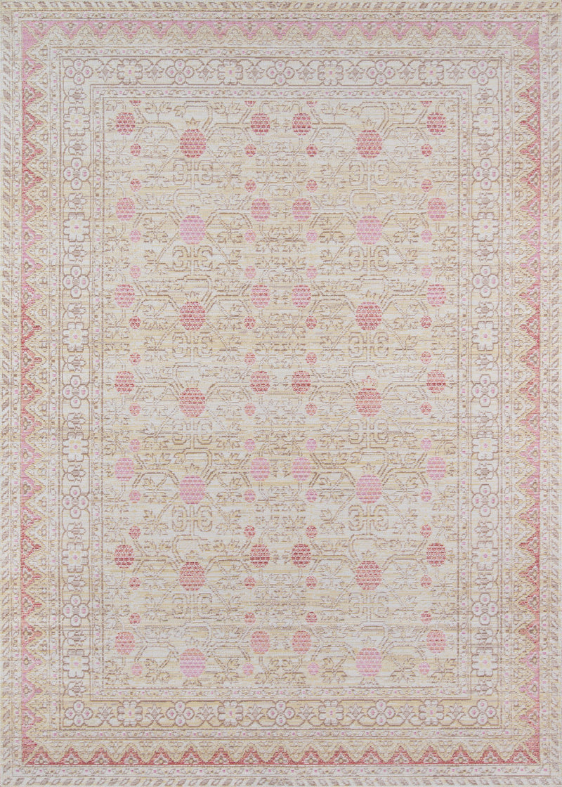 Pink Traditional Area Rug - AR6333