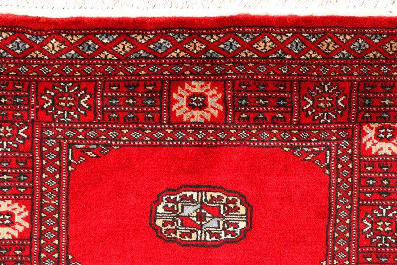 Red Bokhara Area Rug