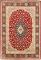 Red Isfahan Area Rug