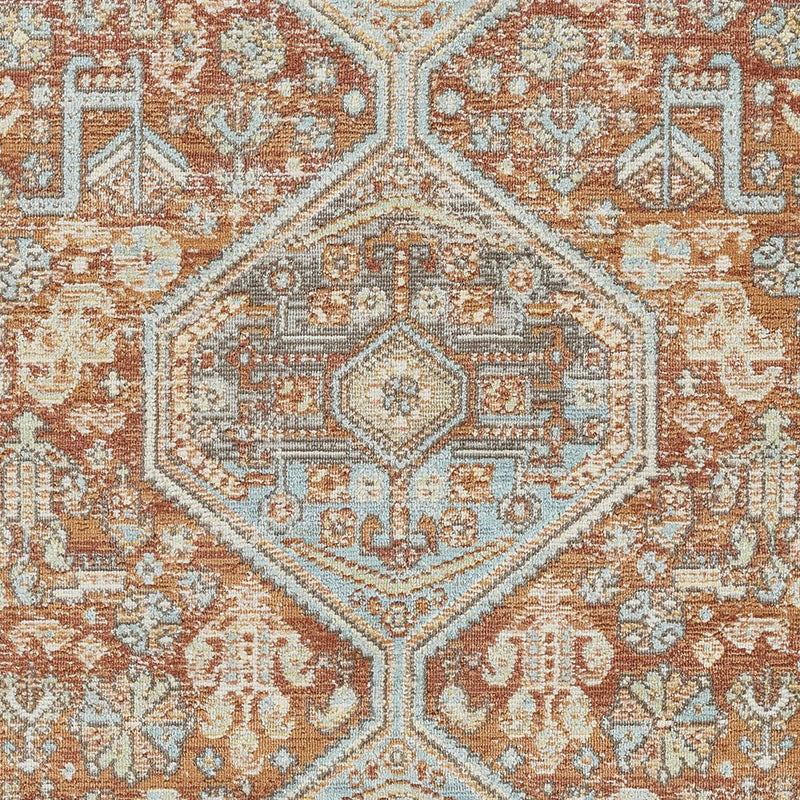 Red Traditional Area Rug - AR6403