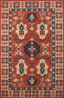 Red Traditional Area Rug - AR6622