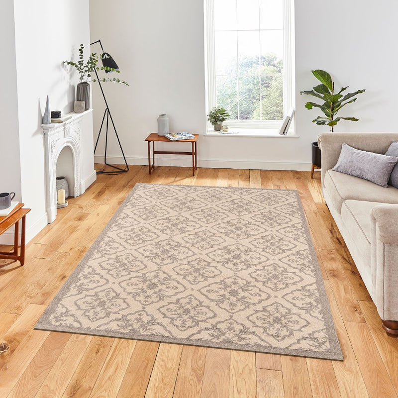 Taupe Transitional Area Rug - AR6642