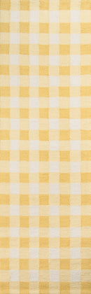 Yellow Contemporary Area Rug - AR6256