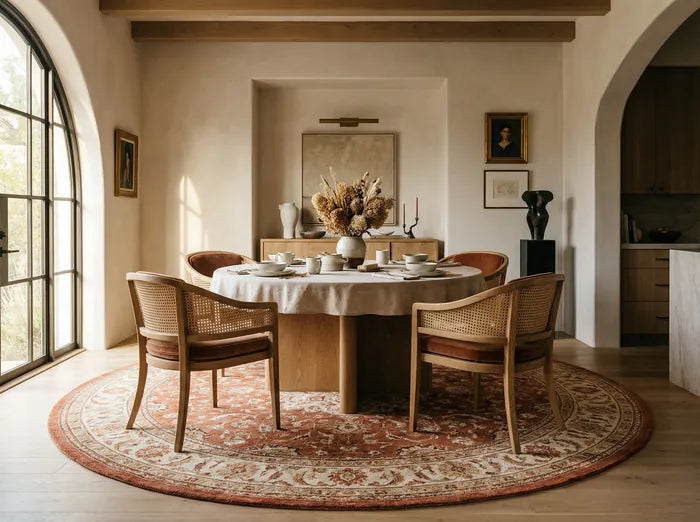 Round rugs